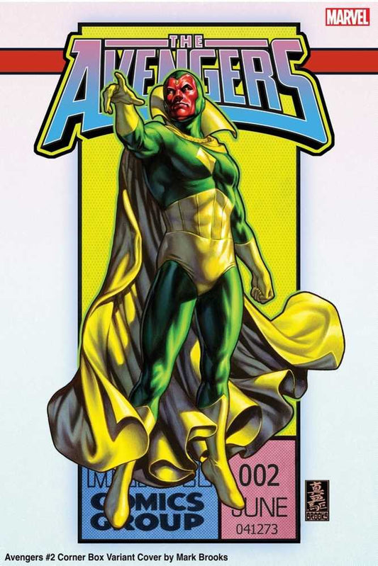 Avengers 2 Mark Brooks Corner Box Variant NM
