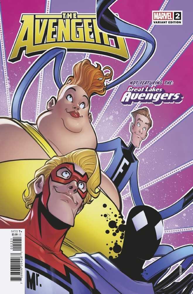 Avengers 2 Great Lakes Avengers David Baldeon Variant NM
