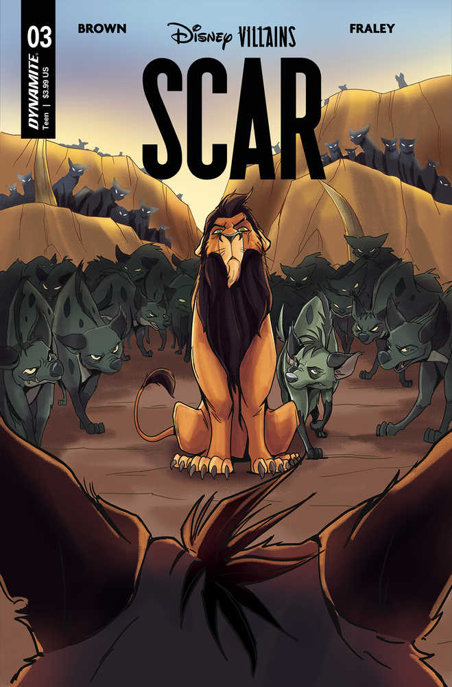 Disney Villains Scar #3 Cover F 10 Copy Variant Edition Fraley Original