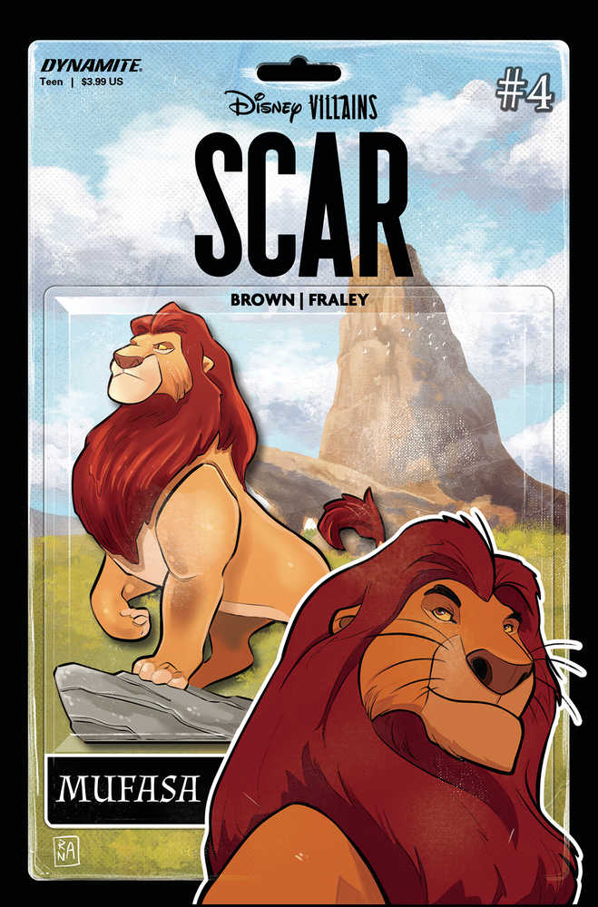 Disney Villains Scar #4 Cover H 10 Copy Variant Edition Action Figure