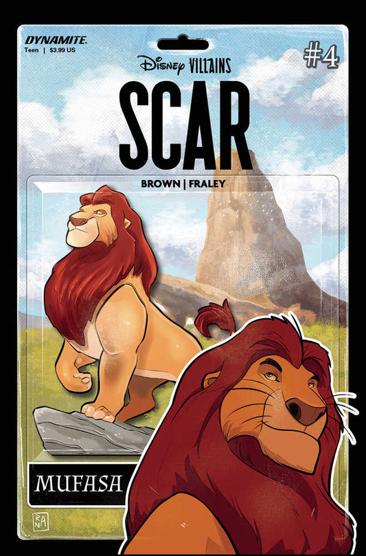 Disney Villains Scar #4 Cover H 10 Copy Variant Edition Action Figure