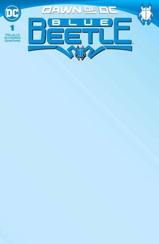 Blue Beetle #1 Cover E Blank Variant