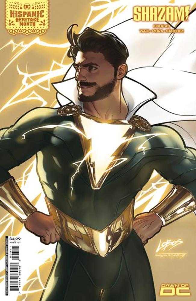 Shazam #3 Cover D Pablo Villalobos Hispanic Heritage Month Variant