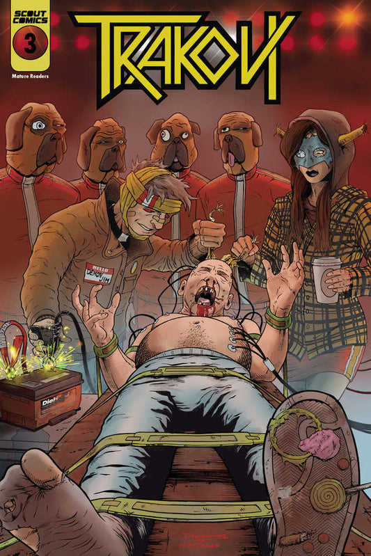 Trakovi #3 (Of 5) Cover B Dillion Korbisser