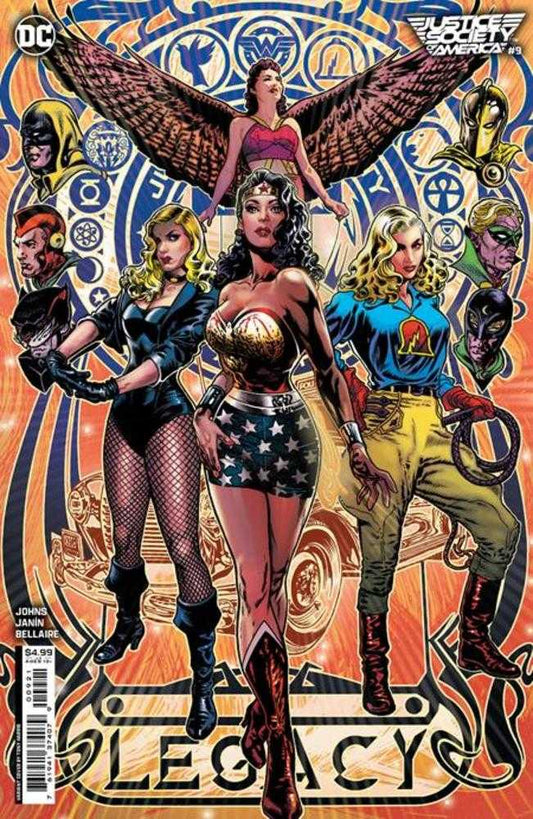 Justice Society Of America #9 (Of 12) Cover B Tony Harris  Variant