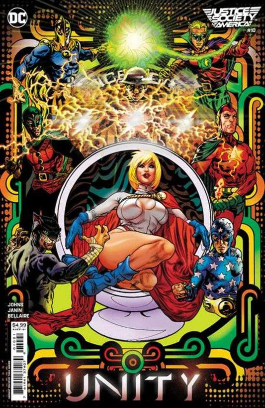 Justice Society Of America #10 (Of 12) Cover B Tony Harris Variant