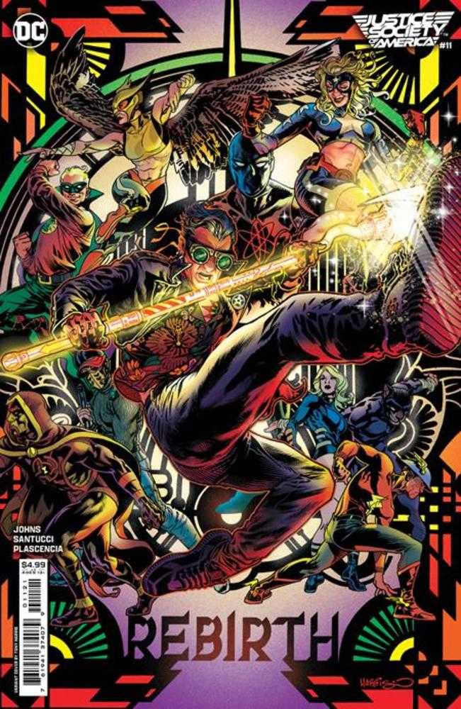 Justice Society Of America #11 (Of 12) Cover B Tony Harris Variant