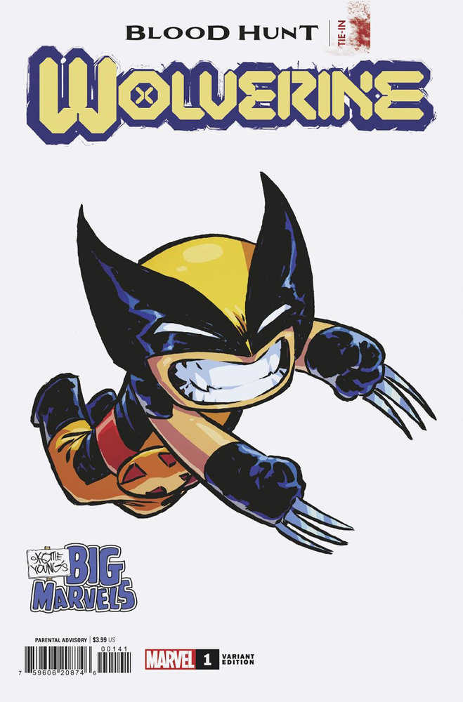 Wolverine: Blood Hunt #1 Skottie Young's Big Marvel Variant