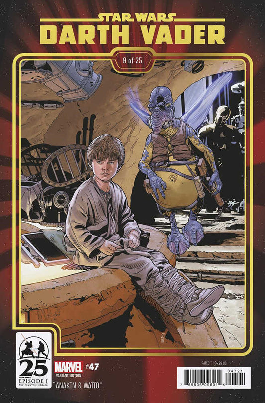 Star Wars: Darth Vader #47 Chris Sprouse The Phantom Menace 25 Th Anniversary Variant Iant