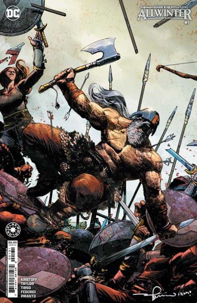 Dark Knights Of Steel Allwinter #1 (Of 6) Cover B Gerardo Zaffino Variant