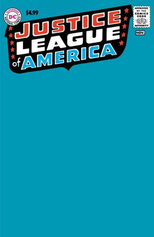 Justice League Of America #1 Facsimile Edition Cover C Blank Variant NM