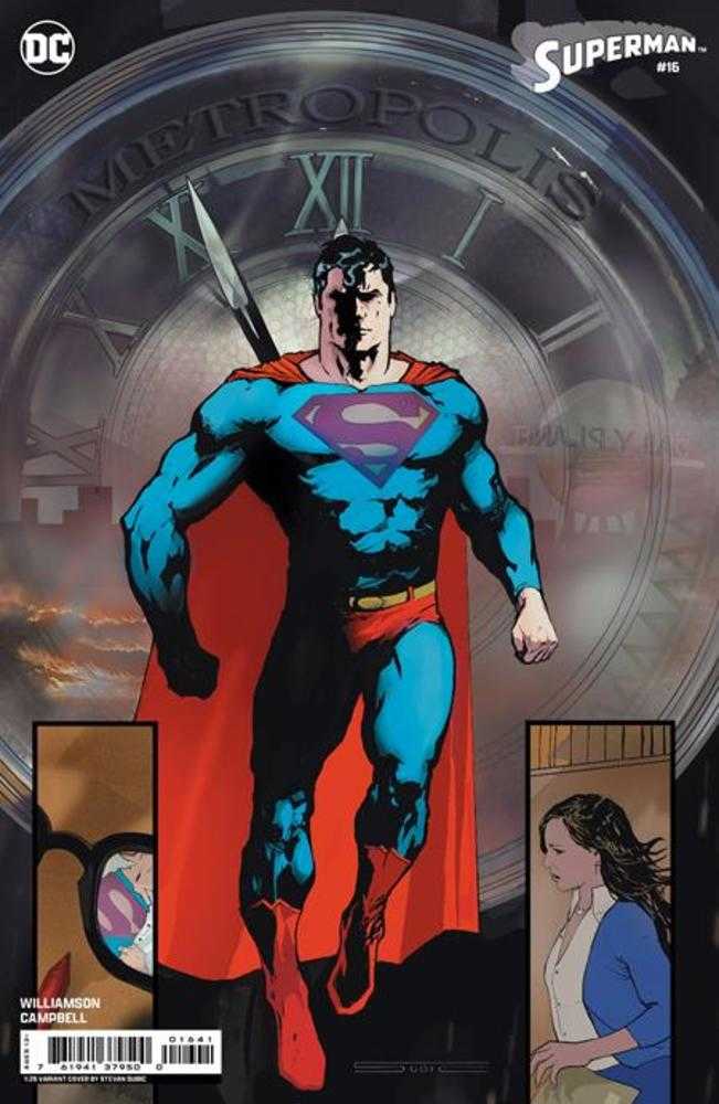 Superman #16 Cover F 1:25 Stevan Subic Card Stock Variant (Absolute Power)