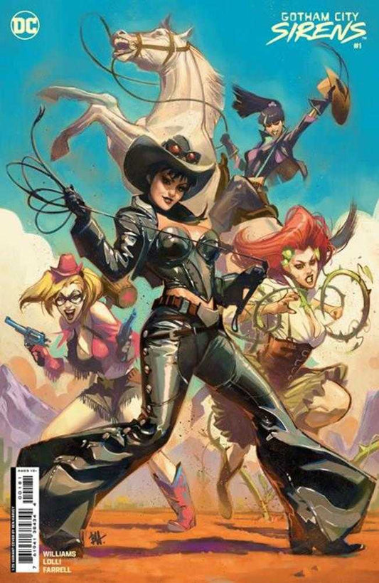 Gotham City Sirens #1 (Of 4) Cover H 1:25 Ben Harvey Card Stock Variant