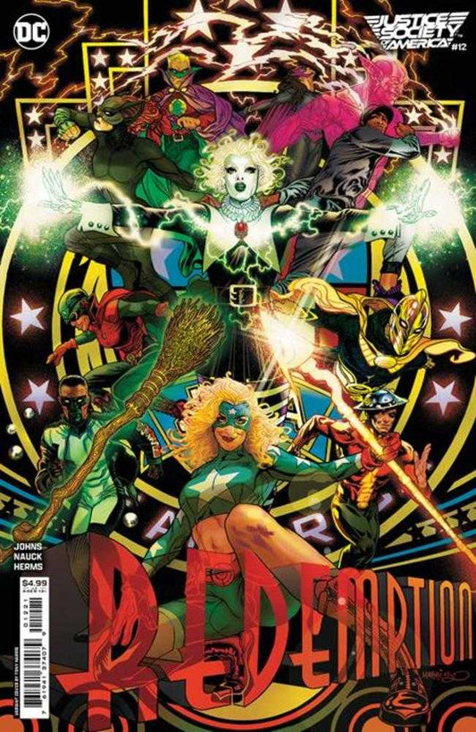 Justice Society Of America #12 (Of 12) Cover B Tony Harris Variant
