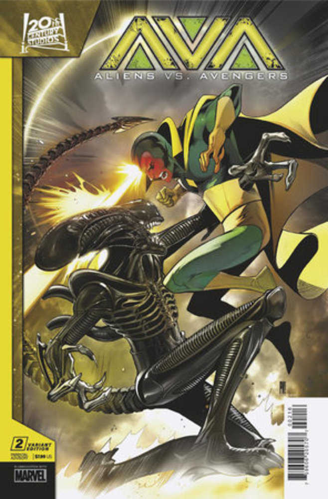Aliens vs Avengers #2 (Of 4) 1:25 Copy Variant Edition Paco Medina Variant