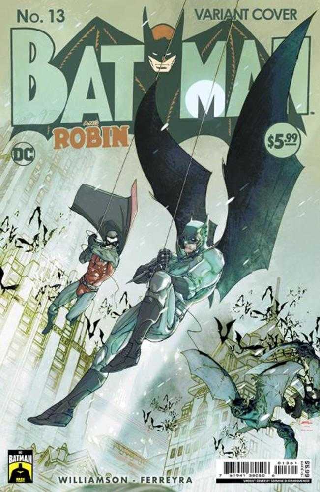 Batman And Robin #13 Cover D Carmine Di Giandomenico Batman 85 Th Anniversary Card Stock Variant