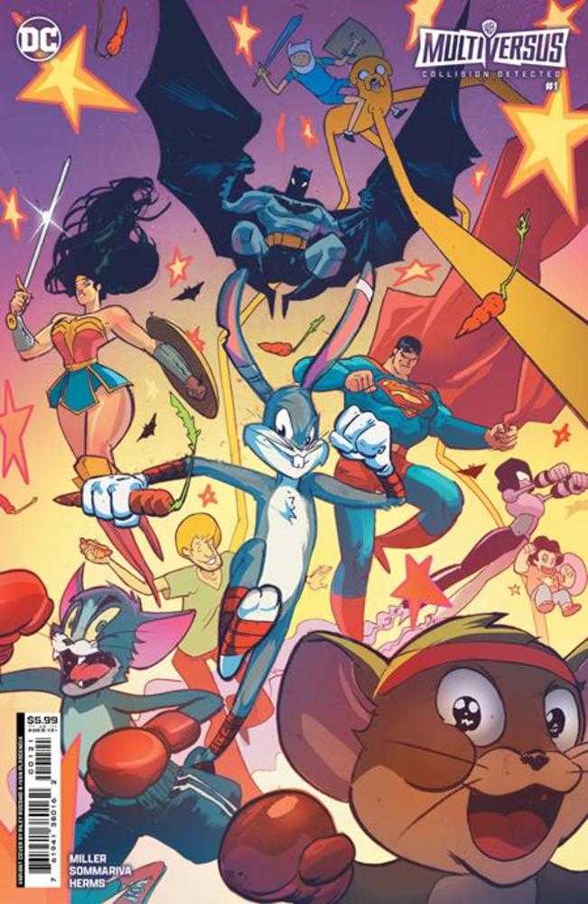 Multiversus Collision Detection #1 (Of 6) Cover C Riley Rossmo Variant