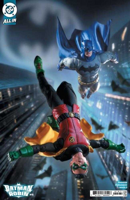 Batman And Robin #15 Cover E McFarlane Toys Card Stock Variant NM