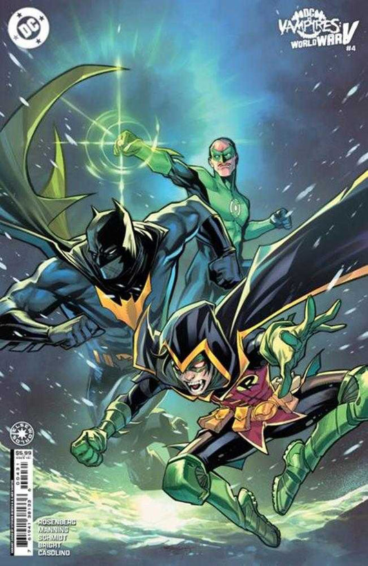 DC vs Vampires World War V #4 (Of 12) Cover C Stephen Segovia Card Stock Variant NM