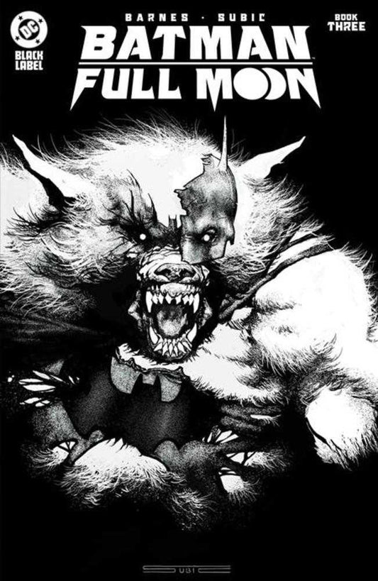 Batman Full Moon #3 (Of 4) Cover A Stevan Subic Glow In The Dark (Mature)