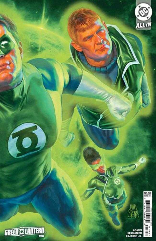 Green Lantern #18 Cover C Mark Spears Connecting Variant