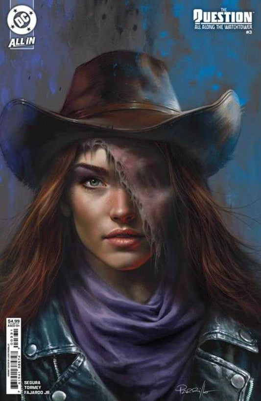 Question All Along The Watchtower #3  Cover C Lucio Parrillo Card Stock Variant