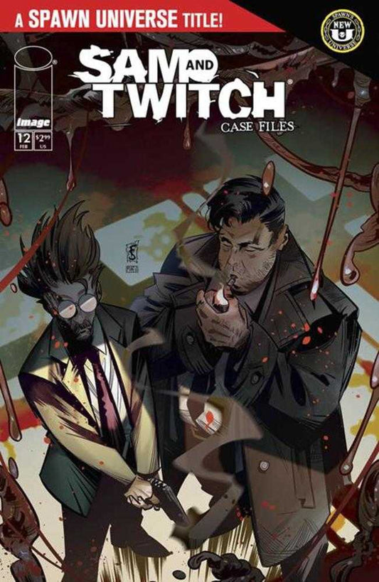 Spawn Sam And Twitch Case Files #12 Cover A Federico Sabbatini  NM