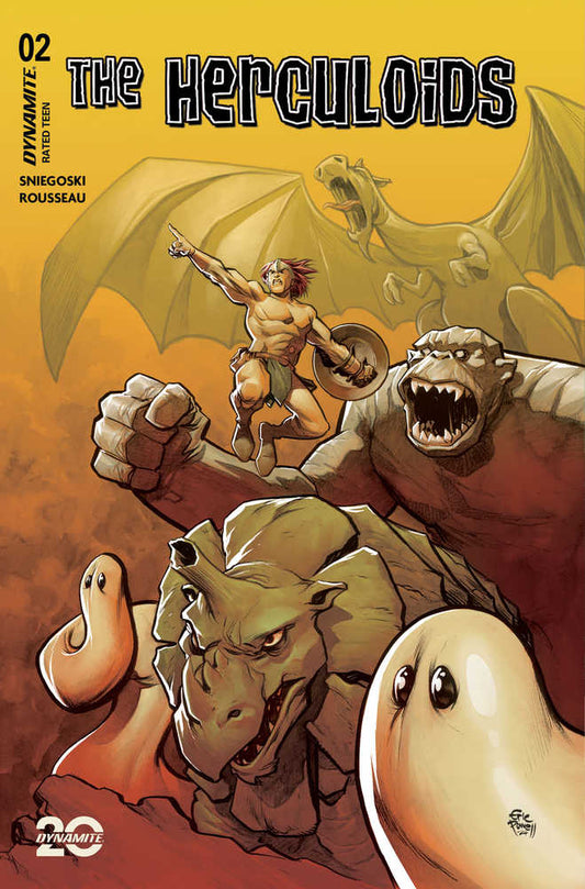 Herculoids #2 Cover E Powell NM