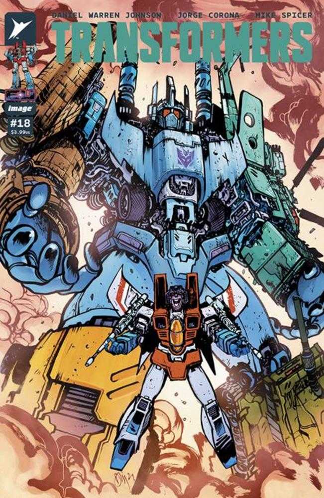 Transformers #18 Cover A Daniel Warren Johnson & Mike Spicer NM