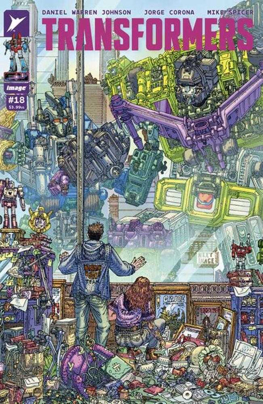 Transformers #18 Cover D 1 in 25 Filya Bratukhin & Rex Lokus Variant NM