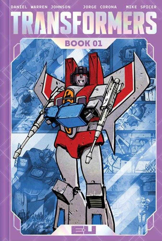 Transformers Deluxe Edition Hardcover Book 01 Direct Market Exclusive Daniel Warren Johnson & Mike Spicer Decepticon Cover