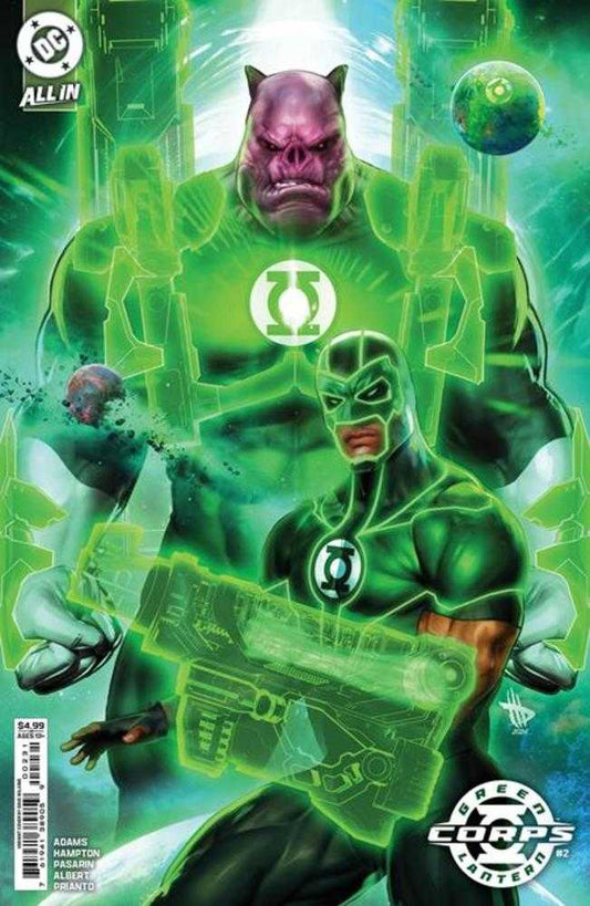 Green Lantern Corps #2 Cover B Dave Wilkins Card Stock Variant NM