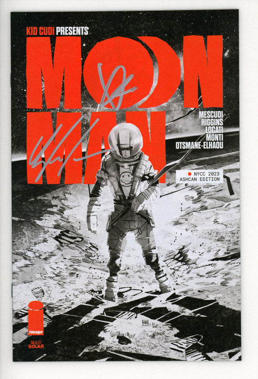 Moon Man #1 Ashcan NYCC 2023 Signed by Scott 'Kid Cudi' Mescudi NM