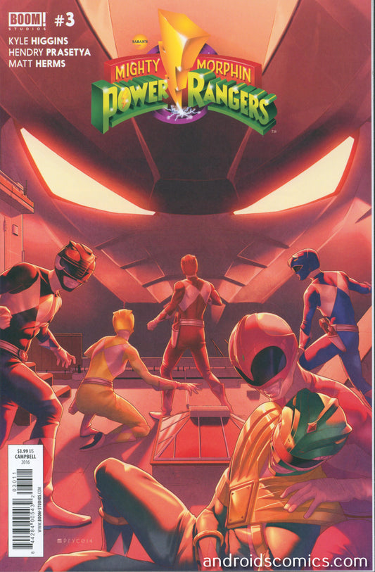 Mighty Morphin Power Rangers #3 Main Cover NM
