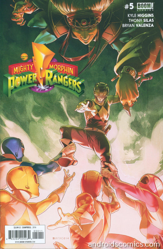 Mighty Morphin Power Rangers #5 Main Cover