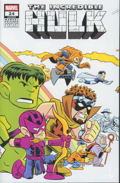 Incredible Hulk #24 Giarrusso Marvel Universe Connecting Wrap Variant VF