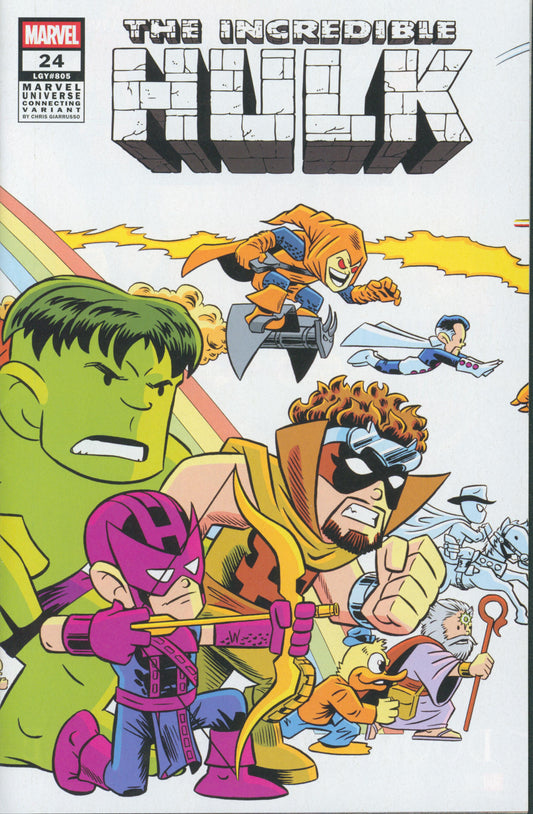 Incredible Hulk #24 Giarrusso Marvel Universe Connecting Wrap Variant VF