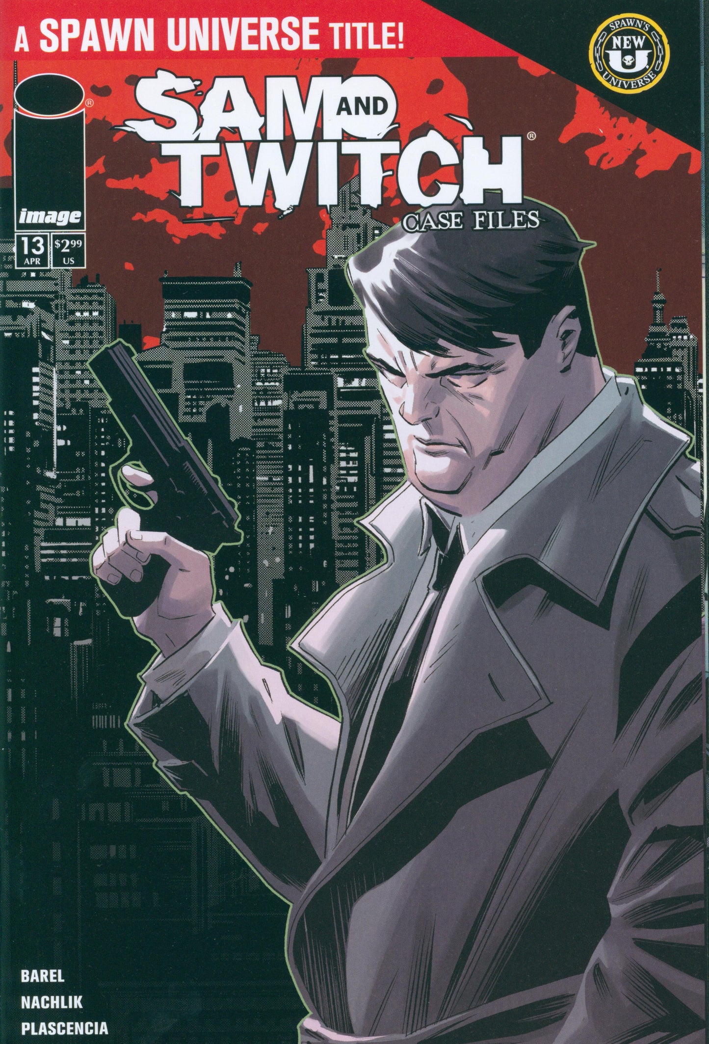 Spawn Sam And Twitch Case Files #13 Cover A Marco Failla Connecting Sam Cover NM