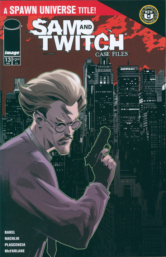 Spawn Sam And Twitch Case Files #13 Cover B Marco Failla Connecting Twitch Variant NM