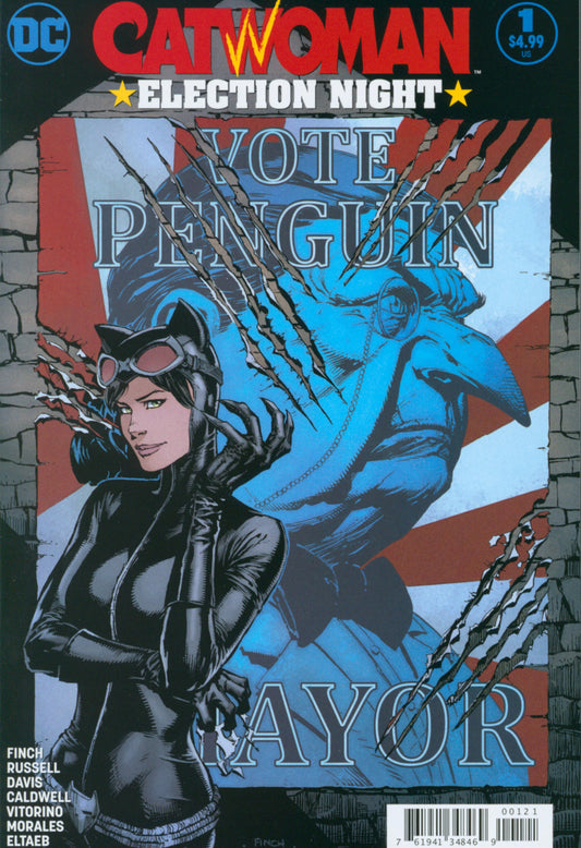 Catwoman Election Night #1 Variant Edition VF