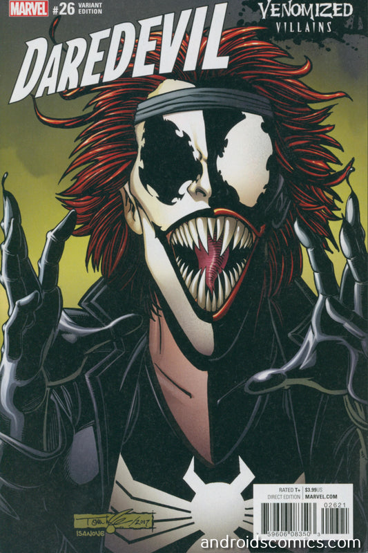 Daredevil #26 Venomized Typhoid Mary Variant NM