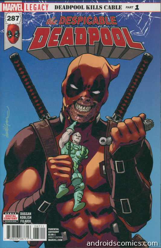 Despicable Deadpool #287  NM