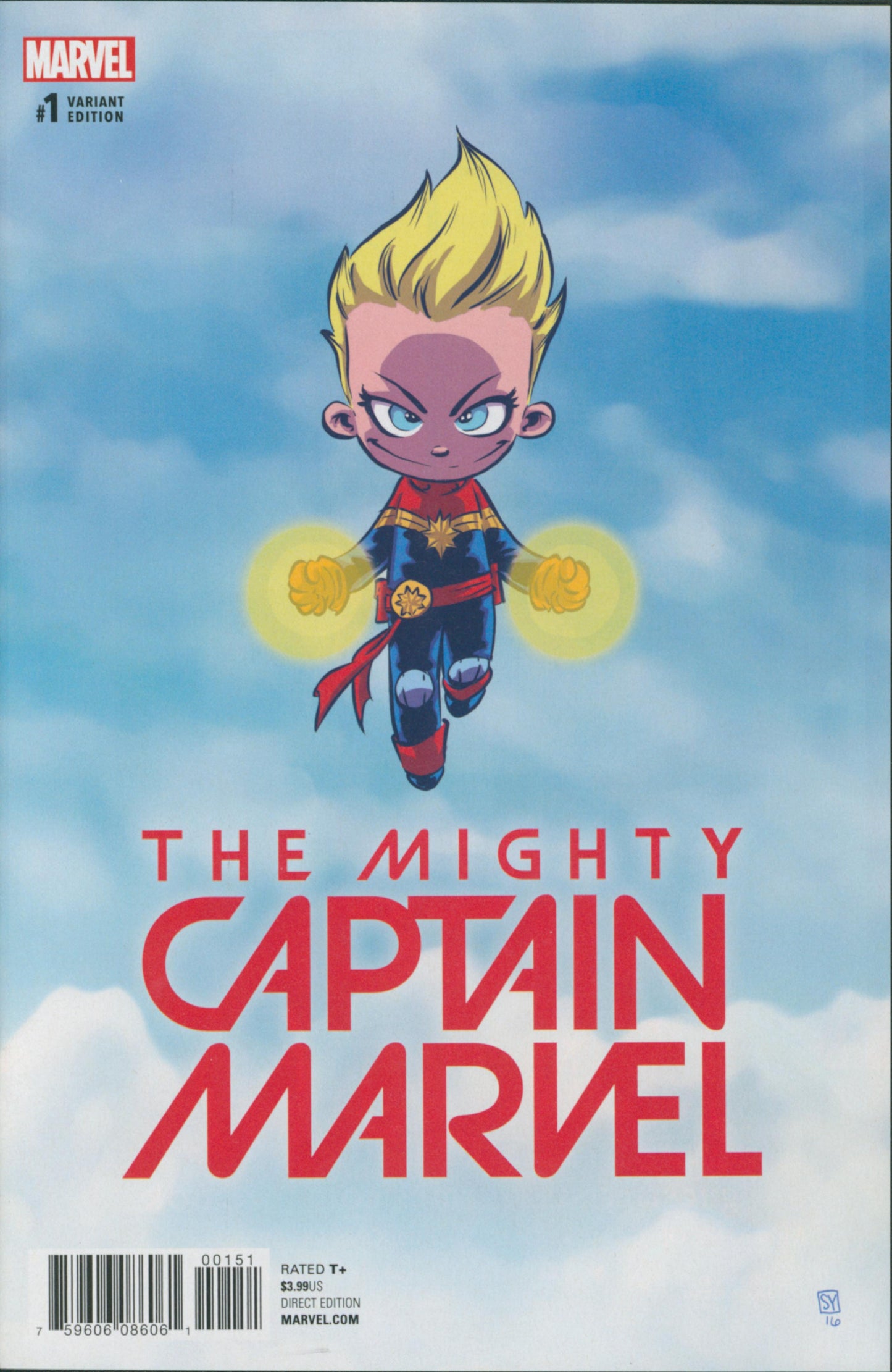 Mighty Captain Marvel #1 Young Variant