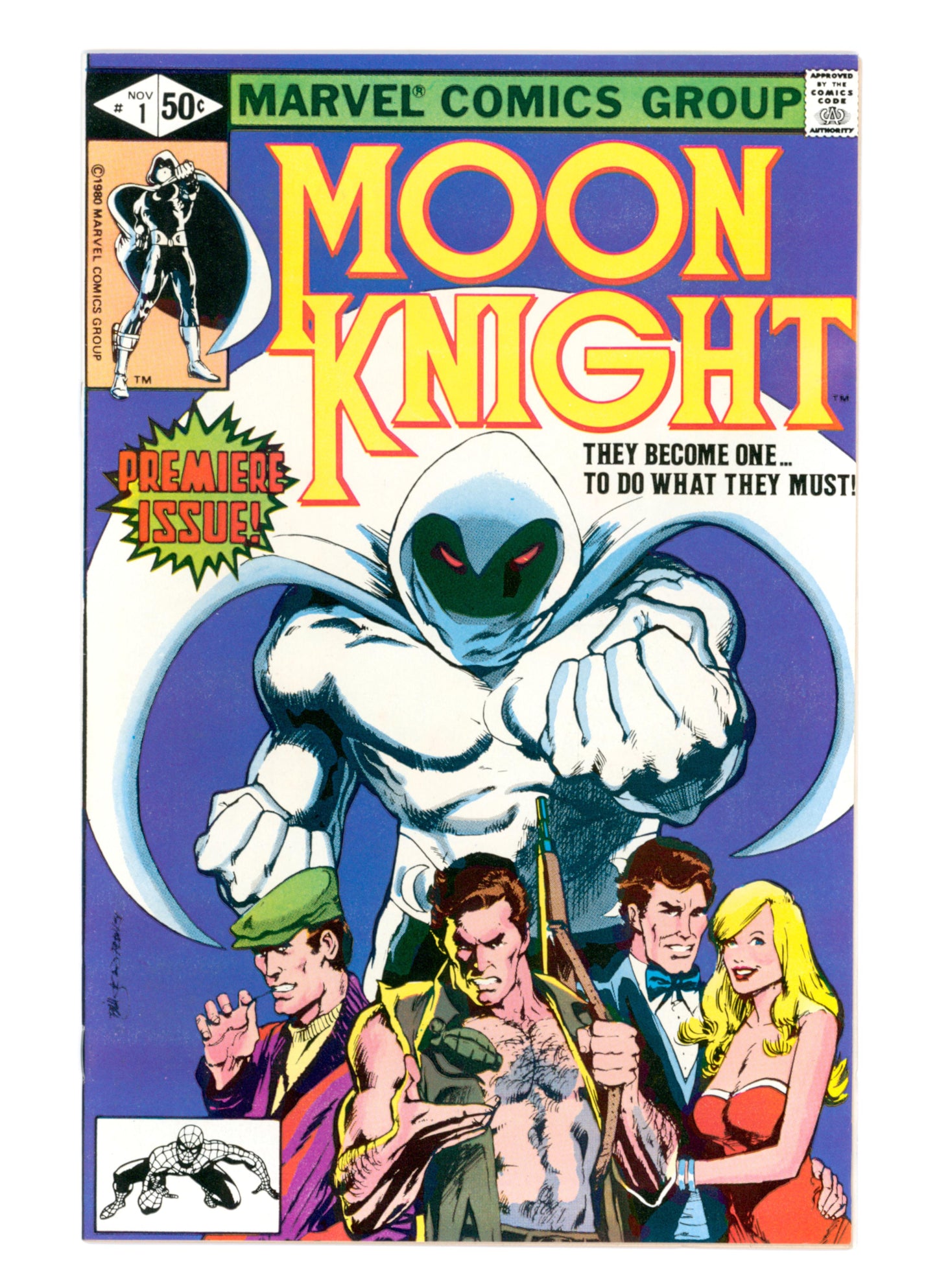 Moon Knight #1    1st appearance of Raoul Bushman  NM