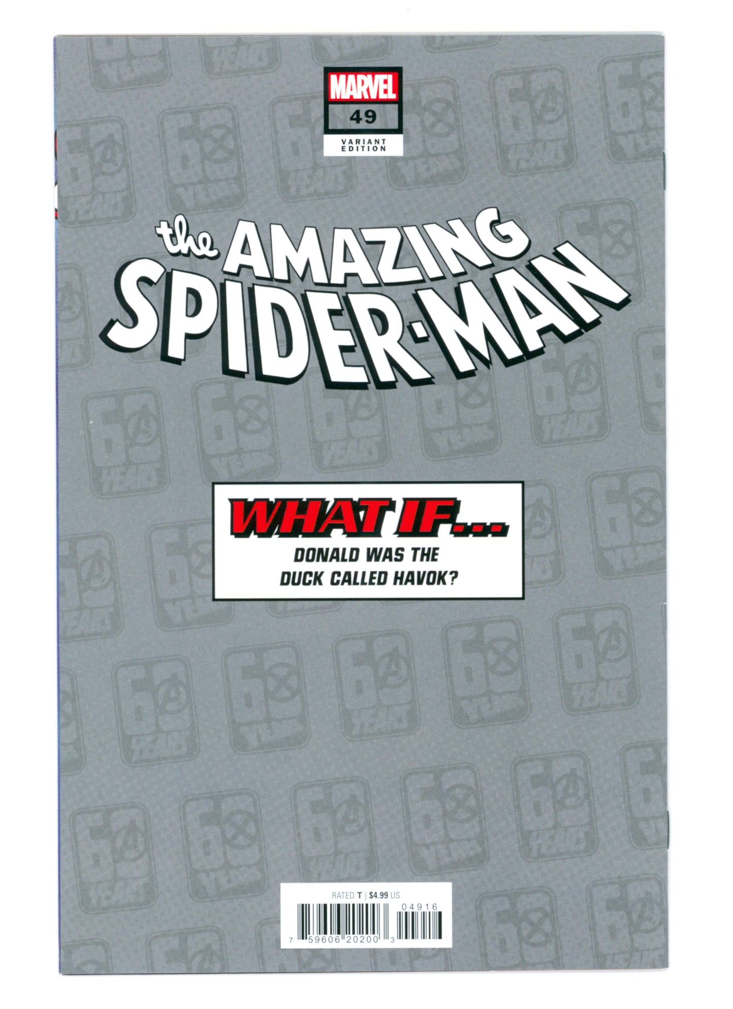 Amazing Spider-Man #49 Giada Perissinotto Disney What If? 1:100 Variant VF