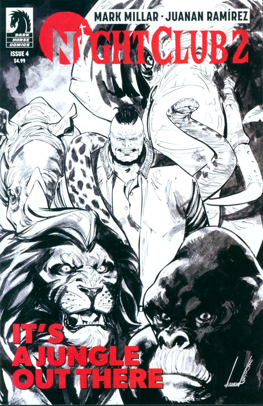 Night Club 2 #4 (Cover B) (Black & White) (Juanan RamíRez)