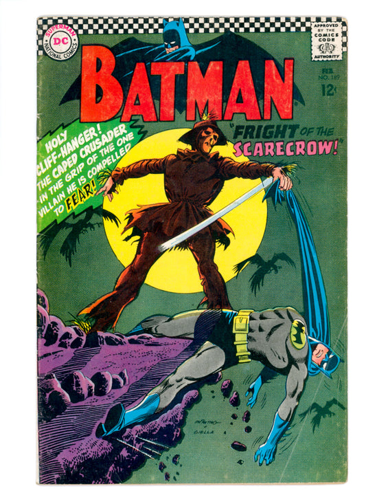Batman #189   1st Silver Age App. of Scarecrow