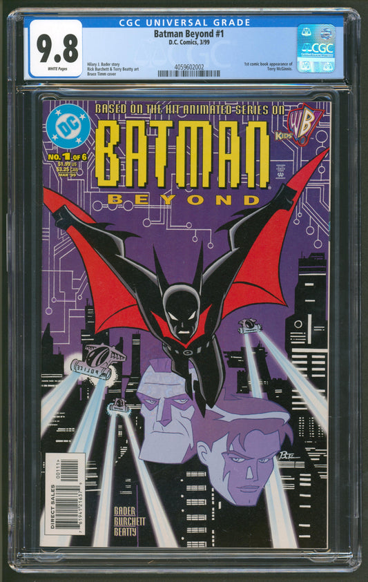 Batman Beyond #1  CGC 9.8  1st App. of Batman Beyond