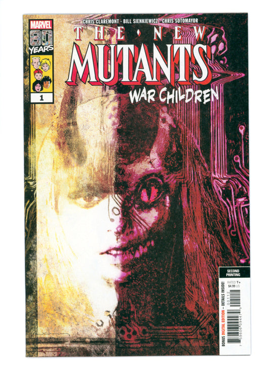 New Mutants War Children #1 2nd Print NM-