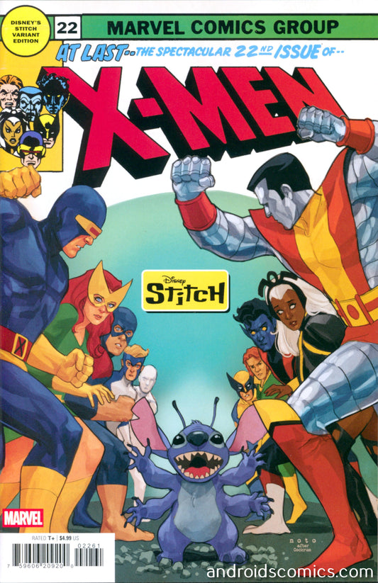 X Men #22 Phil Noto Disney Stitch Variant
